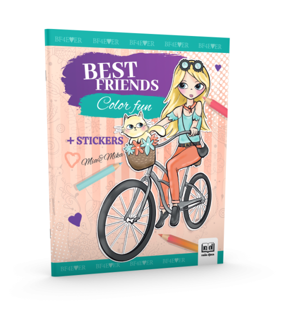 BEST FRIENDS COLOR FUN - MIA & MIKA